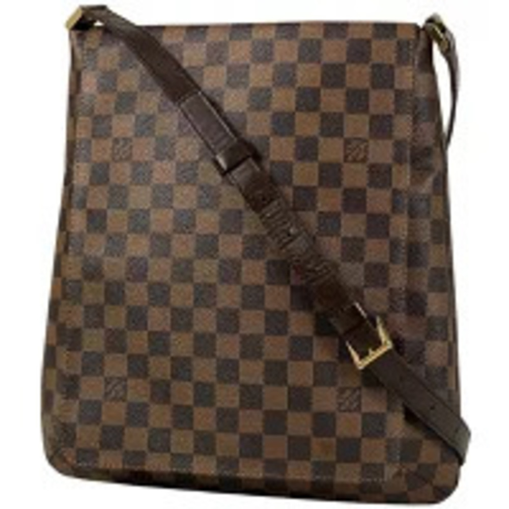 Louis Vuitton Musette Crossbody Shoulder Bag Damier Brown